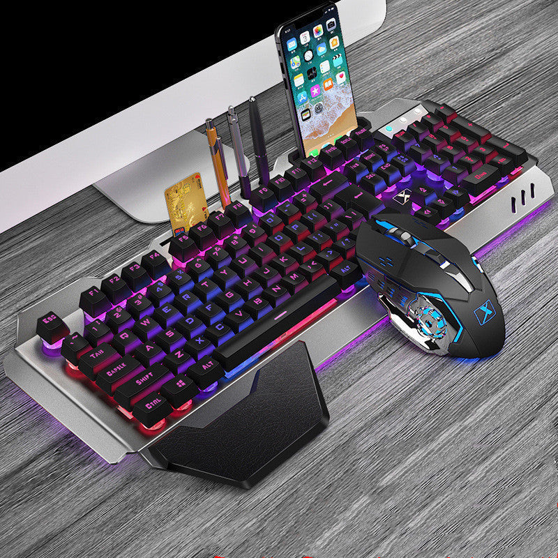 Rechargeable Wireless Keyboard And Mouse Set null