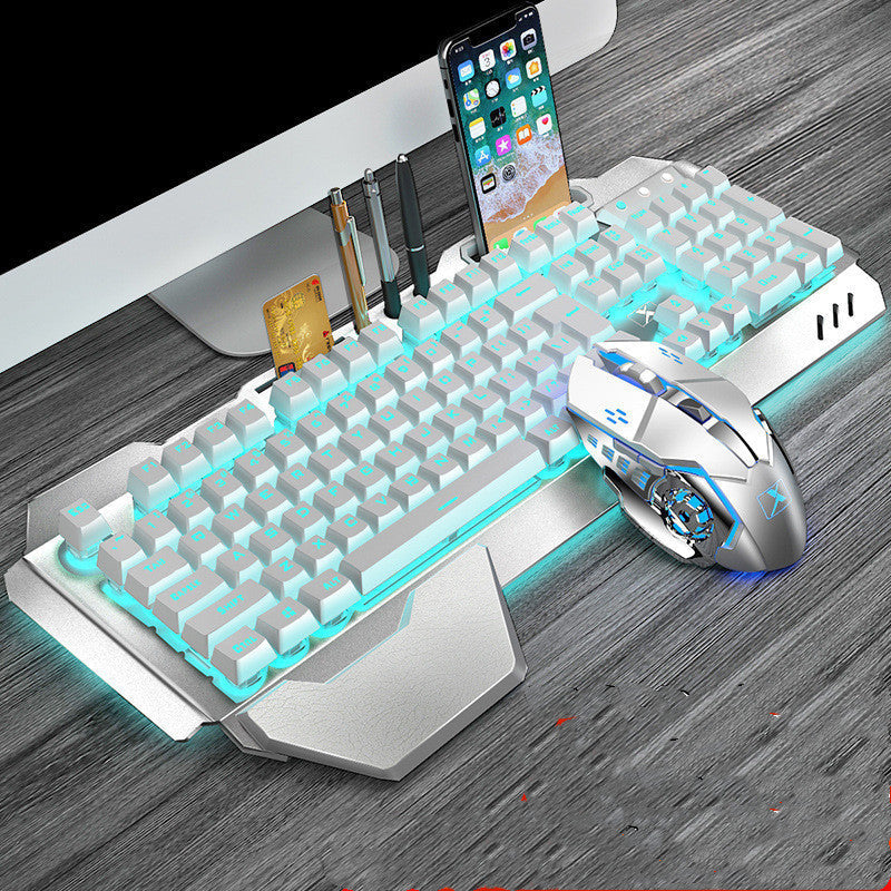 Rechargeable Wireless Keyboard And Mouse Set null
