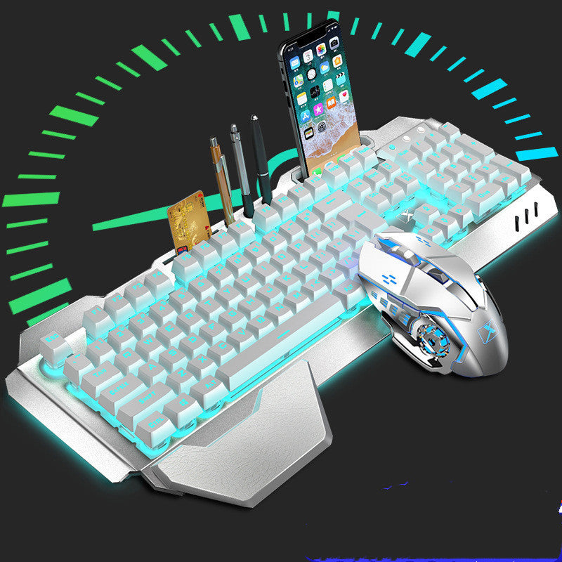 Rechargeable Wireless Keyboard And Mouse Set null