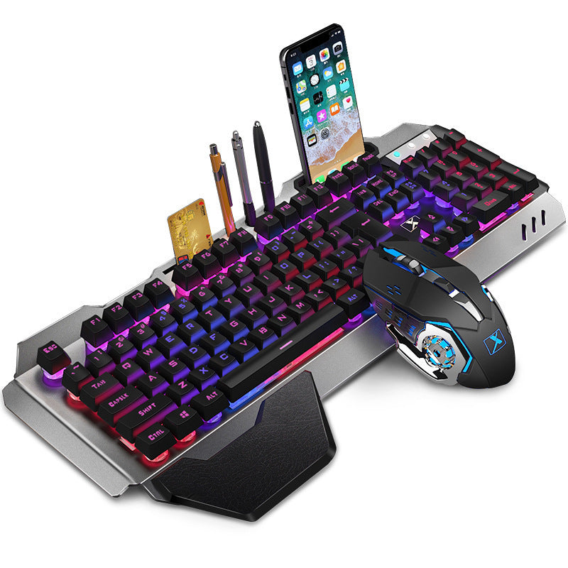 Rechargeable Wireless Keyboard And Mouse Set null