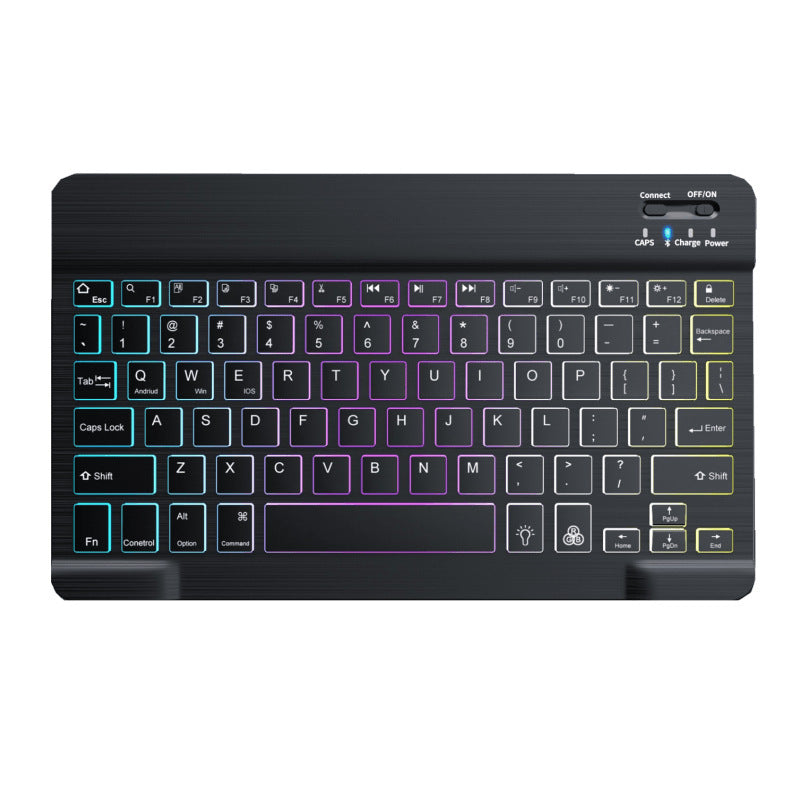 Colorful Luminous Wireless Keyboard And Mouse Set null
