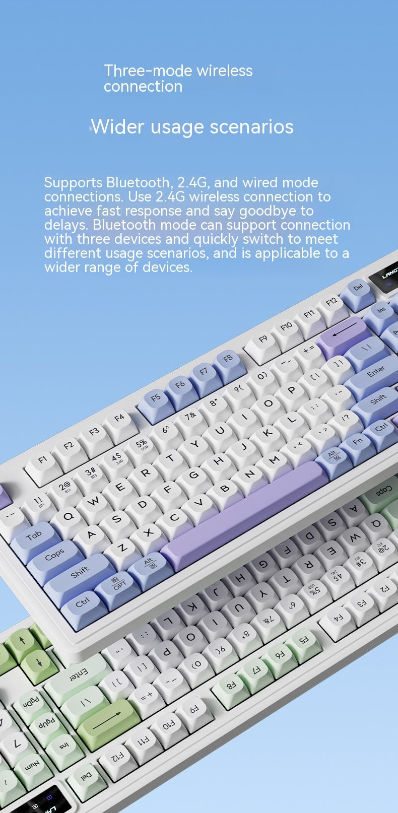 Wireless Bluetooth Mute Keyboard E-sports Keyboard null