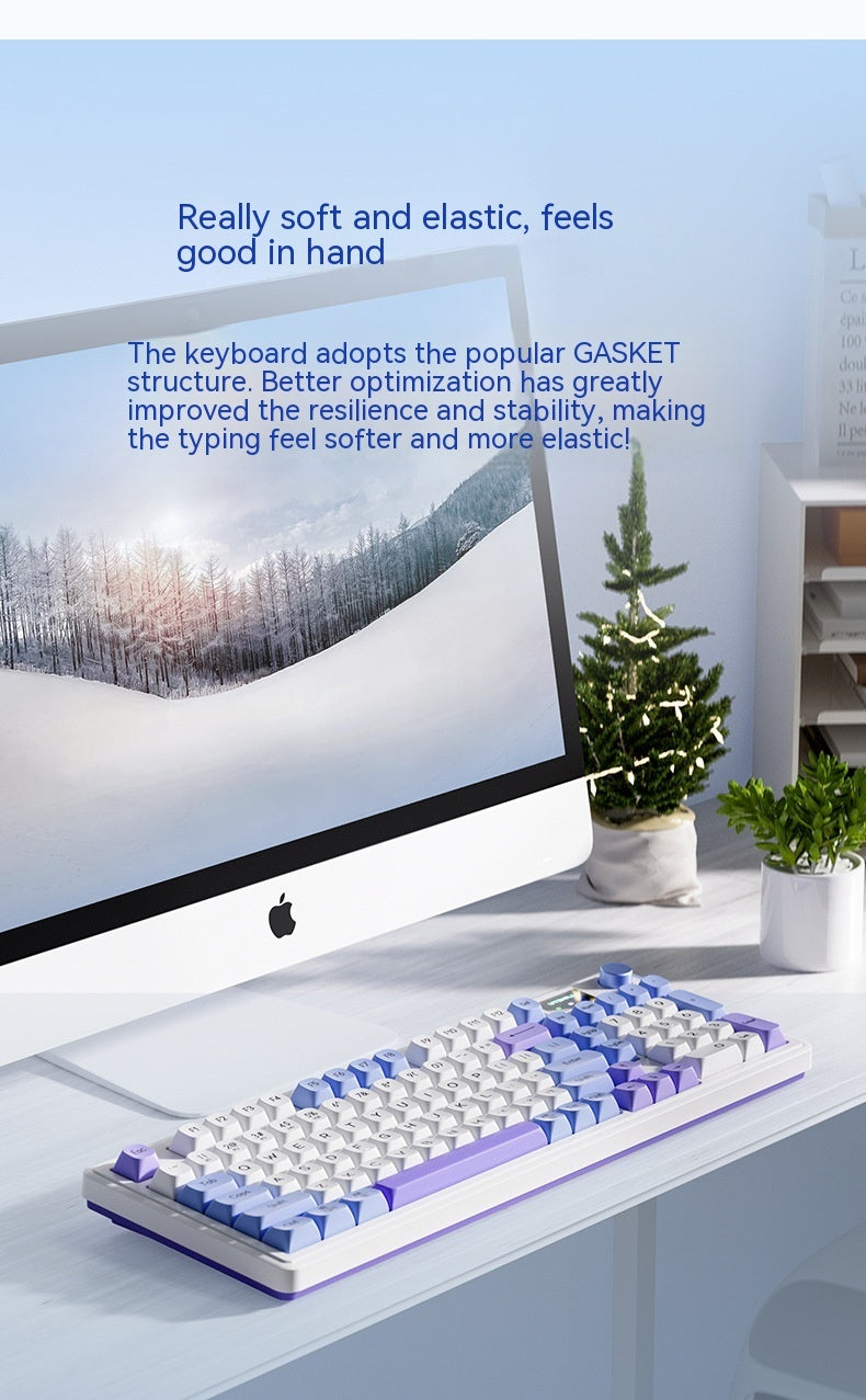 Wireless Bluetooth Mute Keyboard E-sports Keyboard null