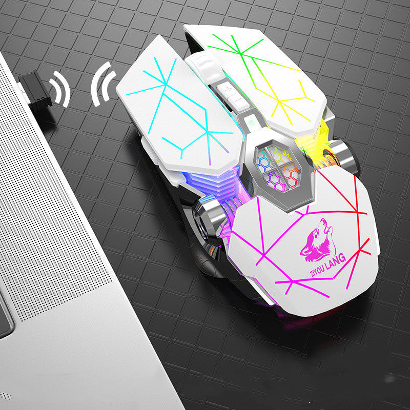 Wireless Gaming Mouse Silent Water-cooled Luminous null