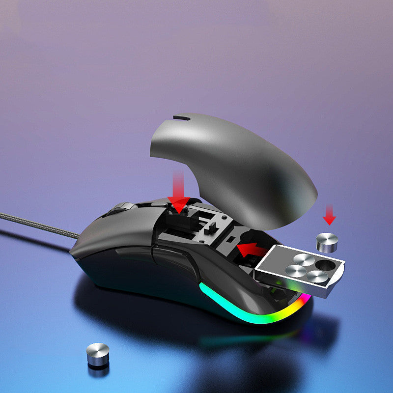 M88 Hollow Wired Wireless Gaming Mouse null