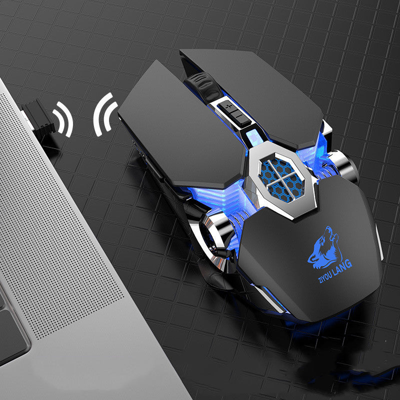 Wireless Gaming Mouse Silent Water-cooled Luminous null