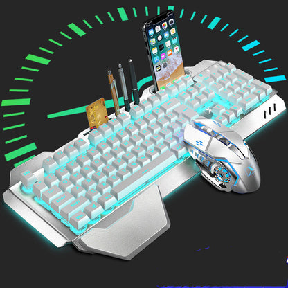 Rechargeable Wireless Keyboard And Mouse Set null