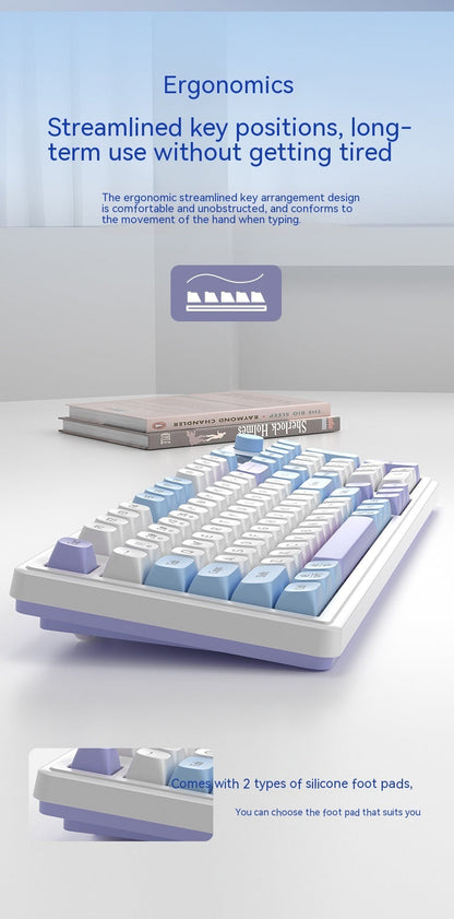 Wireless Bluetooth Mute Keyboard E-sports Keyboard null