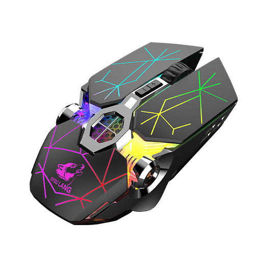 Wireless Gaming Mouse Silent Water-cooled Luminous null